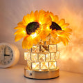 Sunflower Touch Table Lamp, Rechargeable
