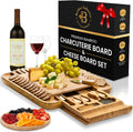 Bamboo Charcuterie Board & Knife Set